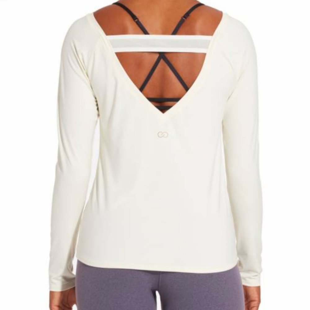 Elastic Back Long Sleeve Shirt
